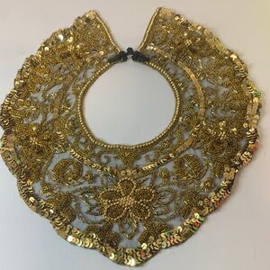 Elegant Gold Embellished Necklace